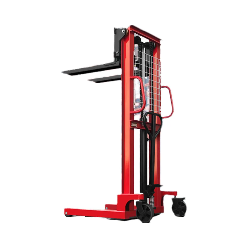 

Hand Fork Lift 1t 1.5t 2t 3t Manual Stacker 3000kg Explosion-proof Hand Pallet and Manual Stacker Lifter Machine Forklift