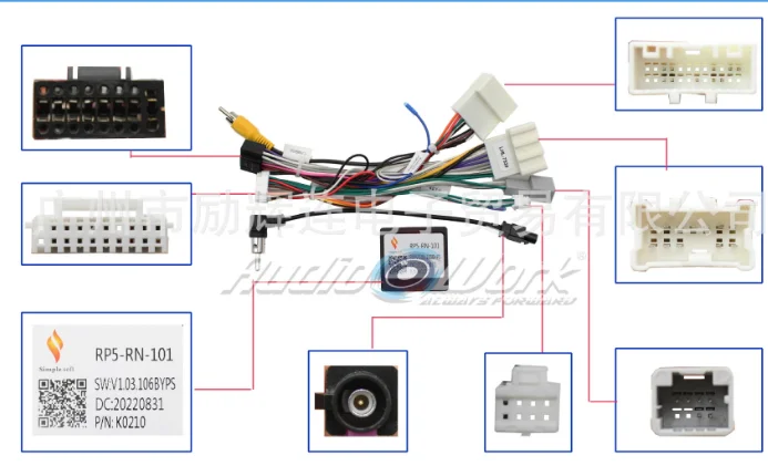 16 PIN Wiring HARNESS CANBUS BOX FOR NISSAN NV400 2 2010-2020/ OPEL MOVANO2010-2019/ RENAULT MASTER III 2010-2019