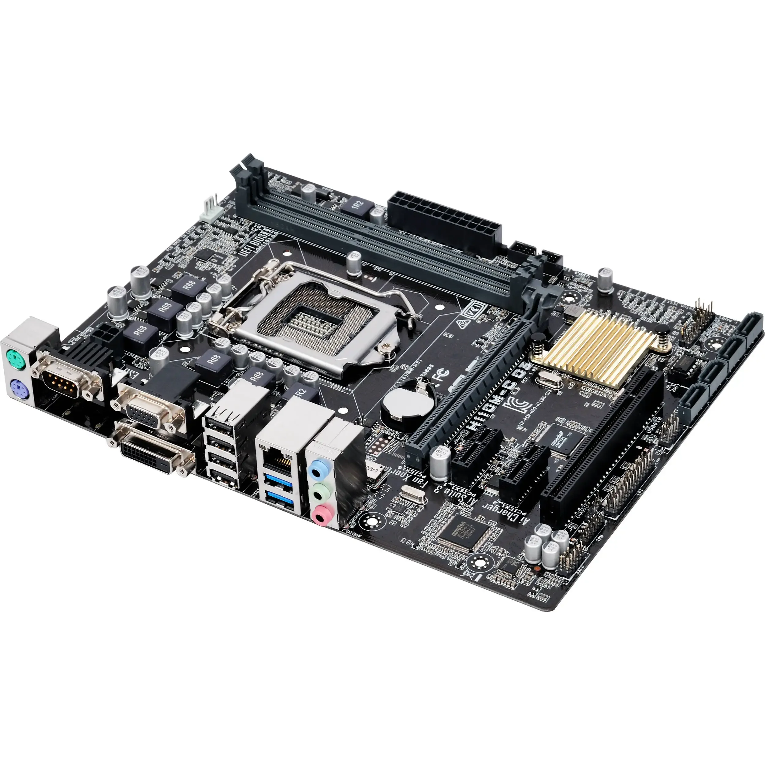 ASUS H110M-C D3 اللوحة LGA 1151 إنتل H110 DDR3 16G دعم كور i3-6100 6500 6600 7600 7700 7400 وحدة المعالجة المركزية مايكرو ATX