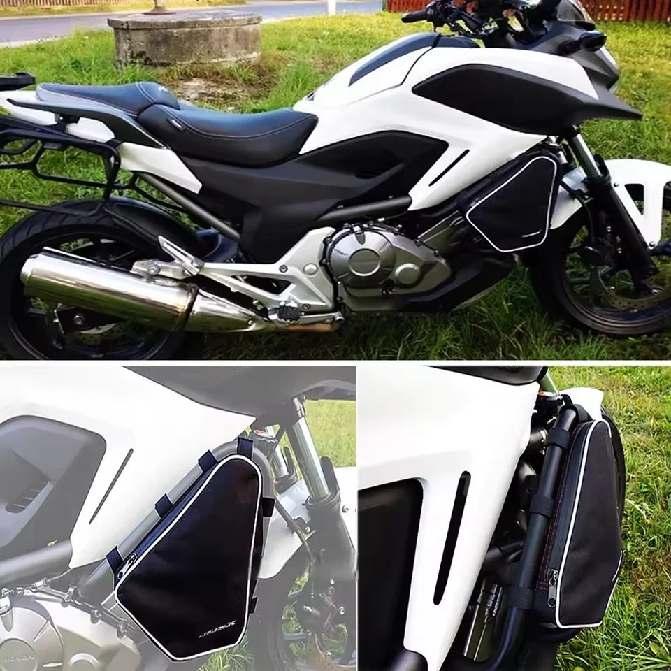 Motorcycle Toolbox Frame Crash Bar Bags Tool Placement Travel Saddle Bag For HONDA NC700X NC700S NC750X NC750S NC 700 750 X S