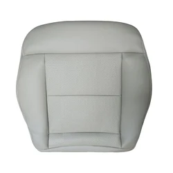 Driver Side Bottom Seat Cover Fit for Mercedes Benz E-Class E350 E550 2010 2011 2012 2013 2014 Grey Microfiber Leather