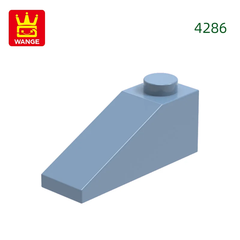 Wange 116 stks/partij 4286 1x3 Hellende Gebied Bouwstenen Moc Dak Accessoires Compatibel Met Schuine Bakstenen Kinderen Speelgoed Geschenk