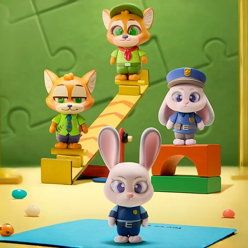 Zootopia Daily Life Series слепая коробка фигурка милые настольные украшения декоративные трендовые игрушки рождественские подарки для всех возрастов
