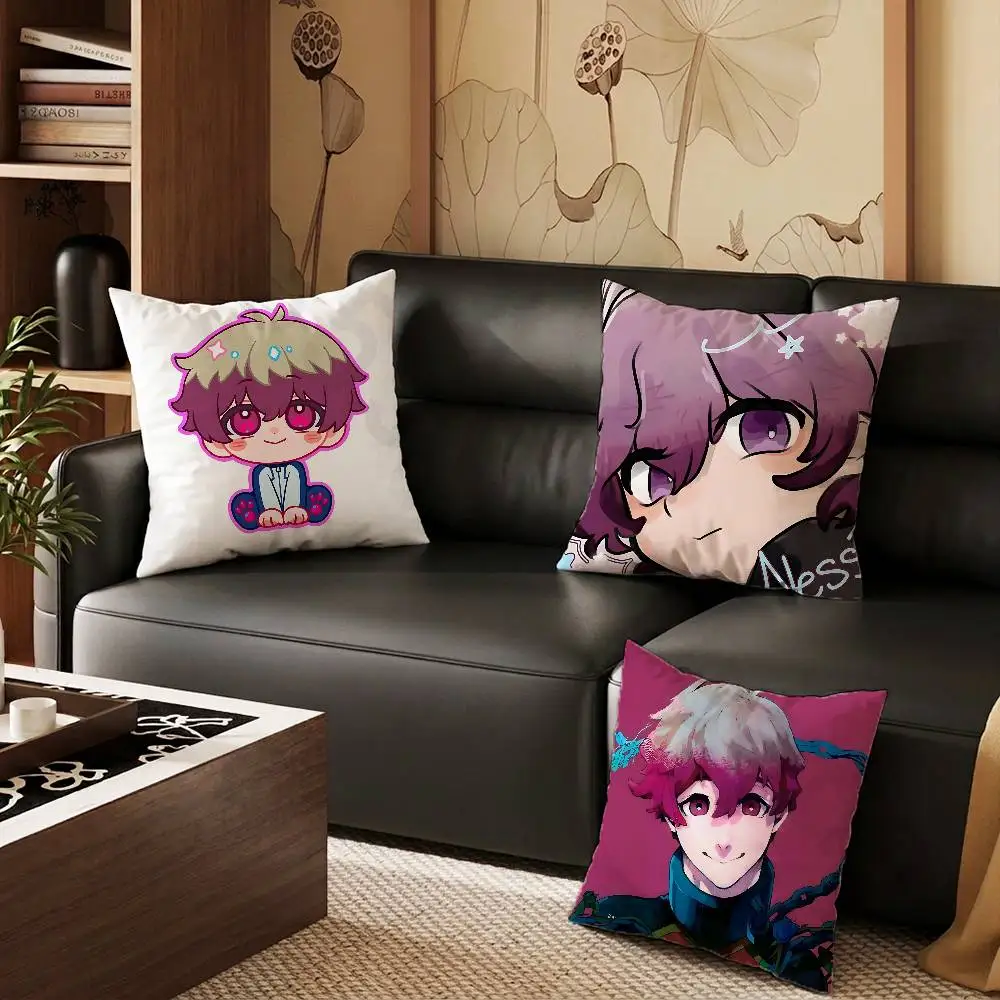 Anime Alexis N-Ness pillowcase casual style decoration, suitable for home decoration (excluding pillow core)