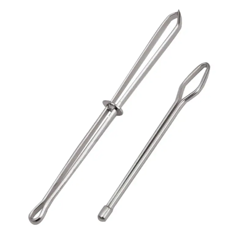 2pcs Garment Clips Needle Elastic Band Rope Wearing Threading Guide Forward Device Tool For Wear Rope Sewing DIY Sewing Tools