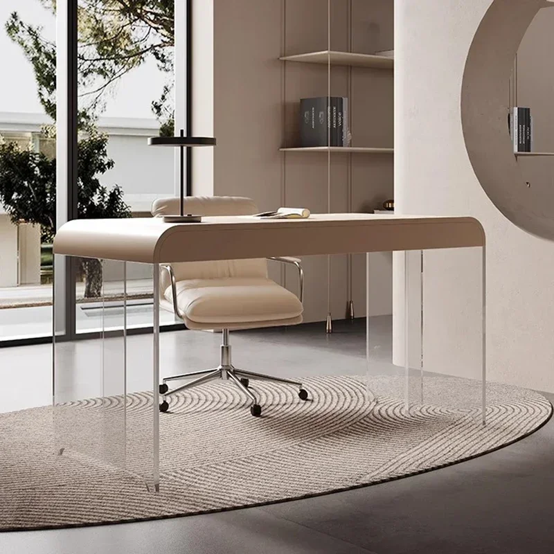 Modern Height Adjustable Desk Dressing Table Computer Accessories Workshop Side Executive Sleeping Tavolino Trendy Furniture