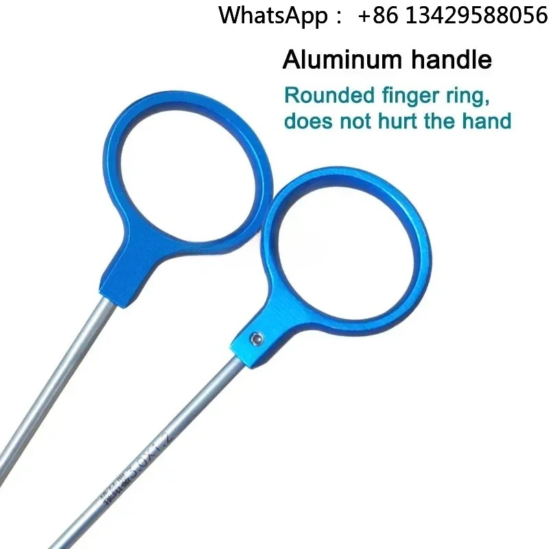 Laparoscopic Knot Pusher Threading Device Surgical Medical Tools  Open Close Tip Laparoscopy Surgery Instruments Pet