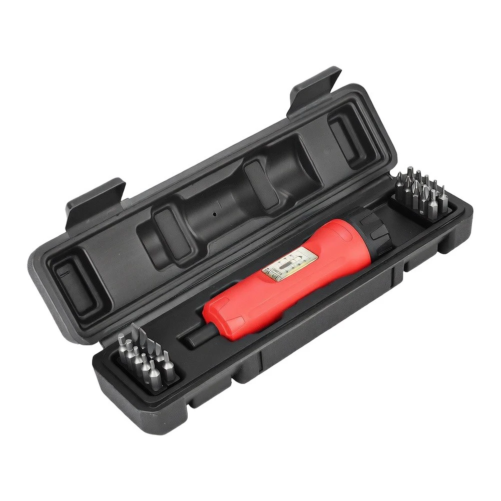 Torque Screwdriver 10 to 70 In.lb with Ergonomic Grip and Visible Scale Markings for Consistent Fastening Control