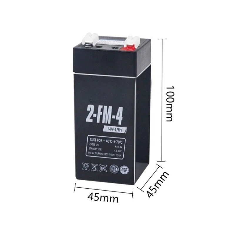 4V Multi Capacity 4Ah/4.5Ah/5Ah/6Ah Rechargeable Battery 20hr Working Time Dedicated for Electronic Bench Scale