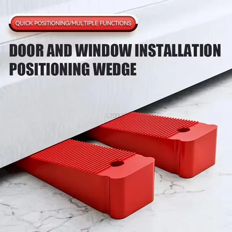 Door and Window Installation Plastic Wedge Convenient Storage Badroom Door Furniture Leveling Wedges Shims Woodworking Tools