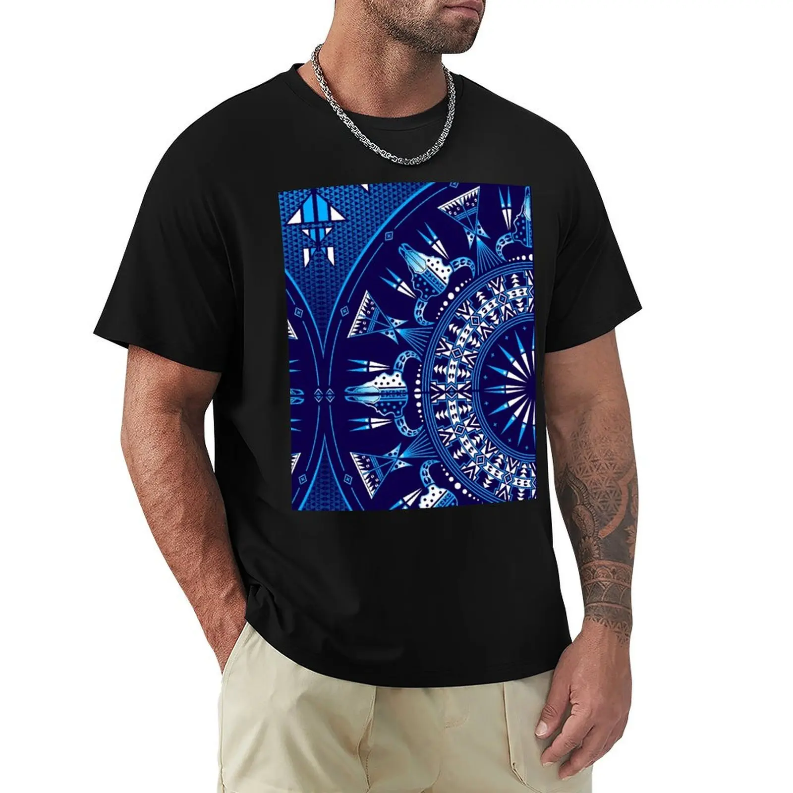 

Buffalo Gathering Blue T-Shirt cotton graphic tees sweat Aesthetic clothing men clothing