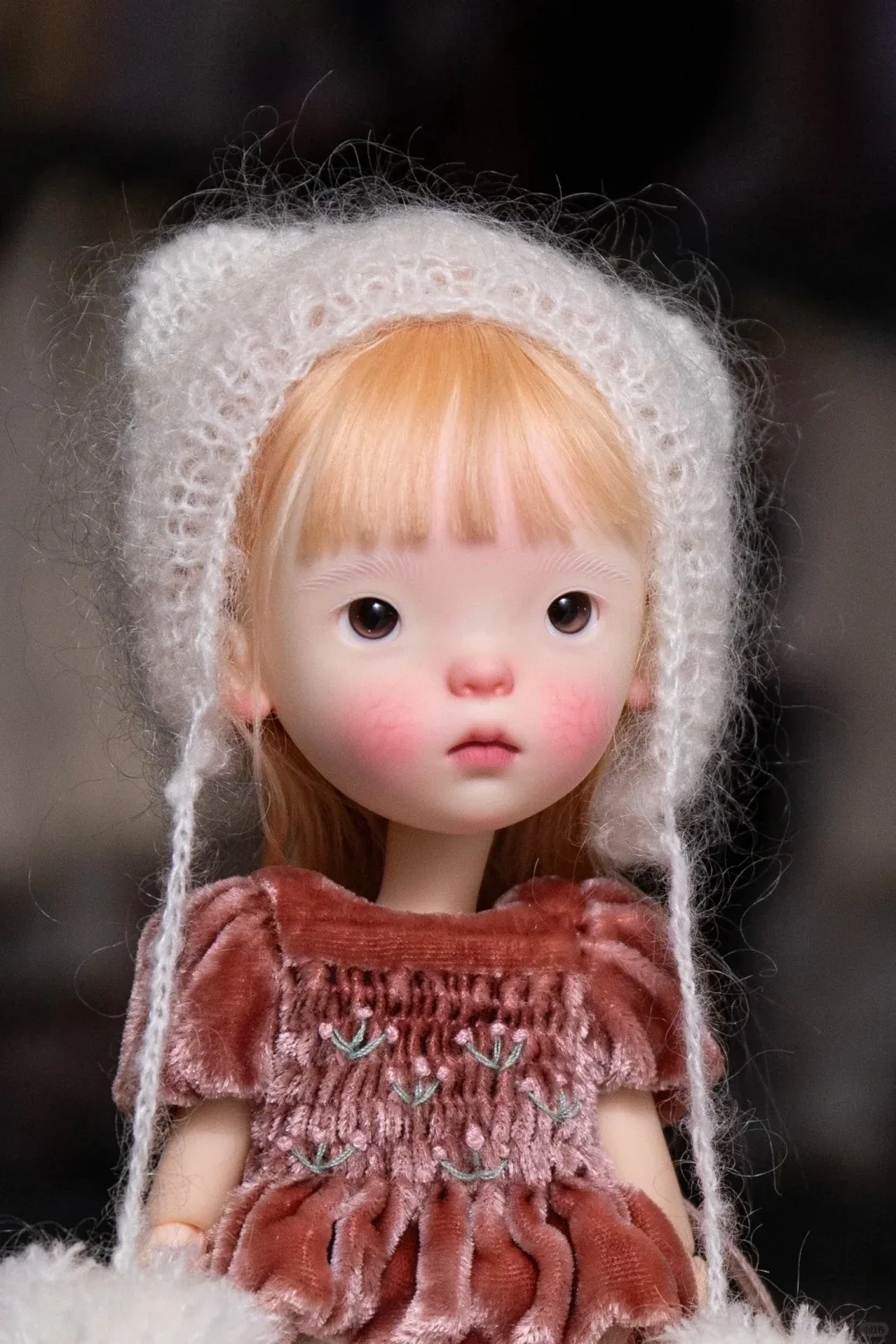 

1/6 Scale SD BJD Doll Head - Nimo Beautiful Girl Resin Toy High Quality Makeup Just a Head Gift for Collectors