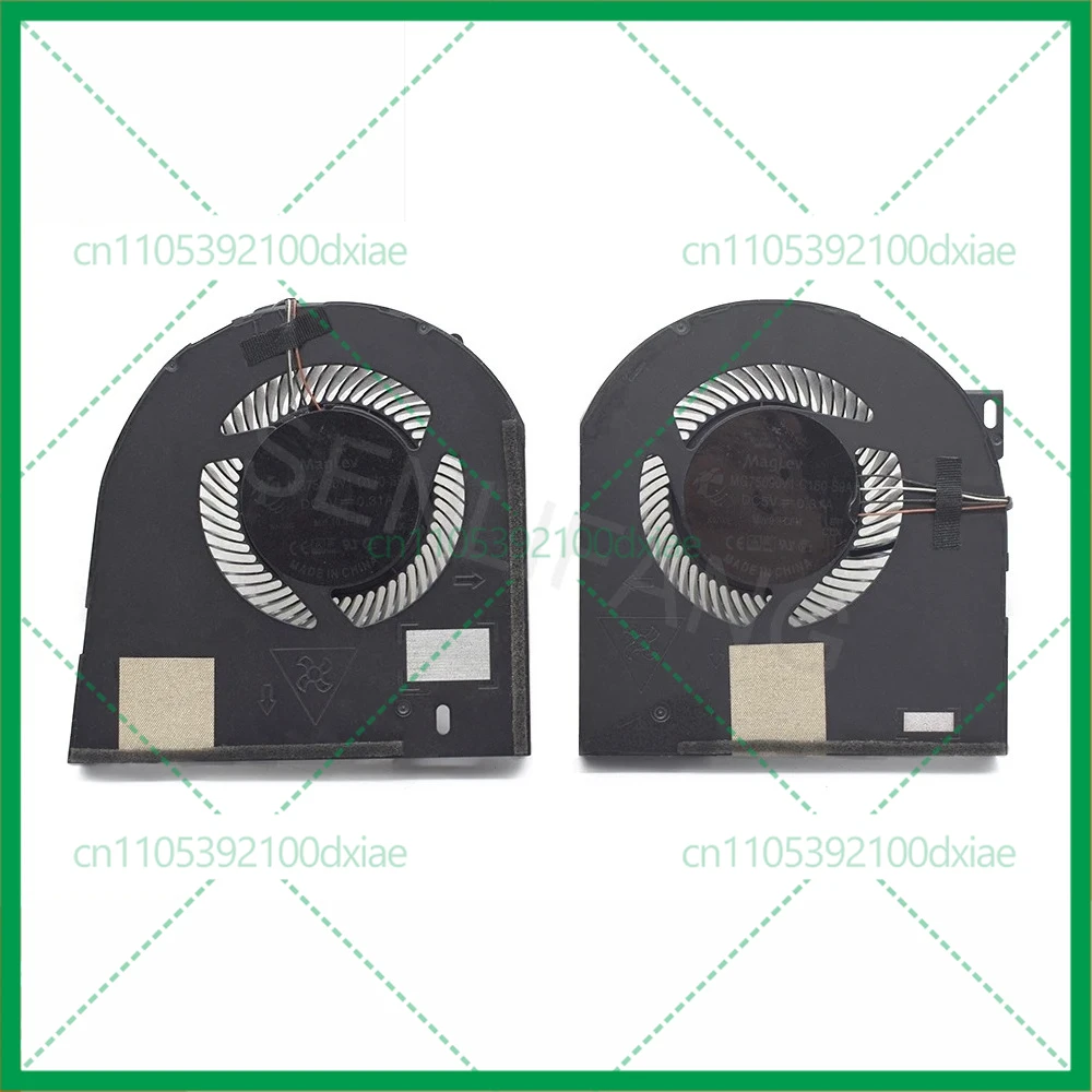 

New CPU Fan MG75090V1-C170-S9A MG75090V1-C160-S9A For DELL Precision 7530 7540 Laptop GPU Cooler DC5V 0.31A 4-Line