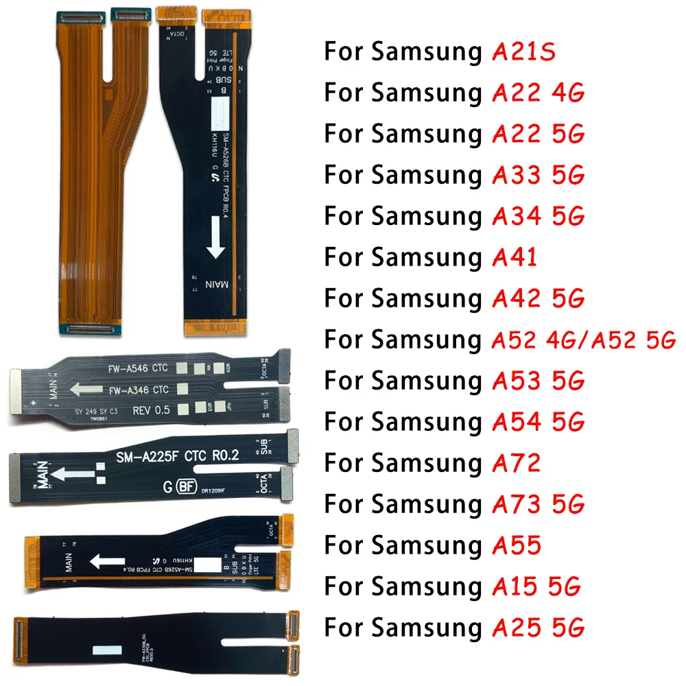 

10 шт., материнская плата для Samsung A21S A22 4G A33 A34 A41 A42 A52 A53 A54 A72 A73 A55 A15 A25