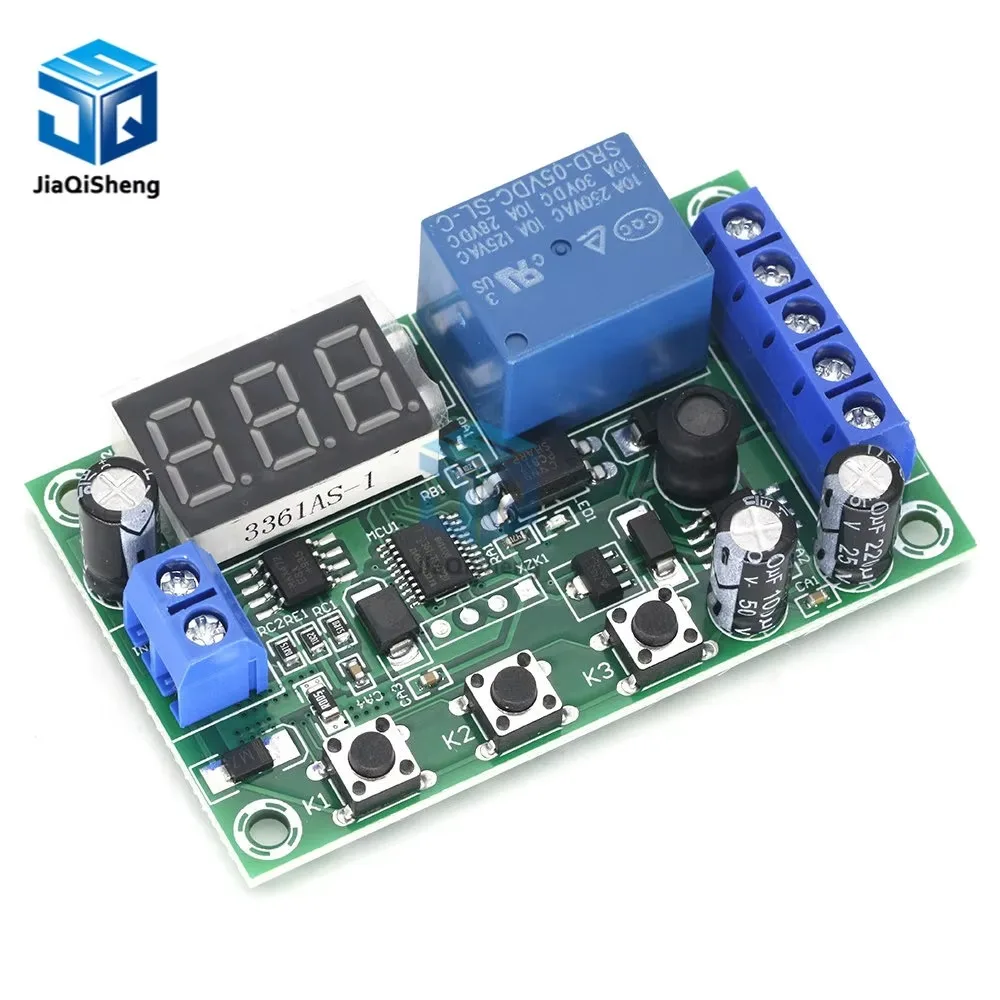 DC Current Detection Module Relay Digital Display Overcurrent Alarm Switch Controller Motor Stall Protection 12V