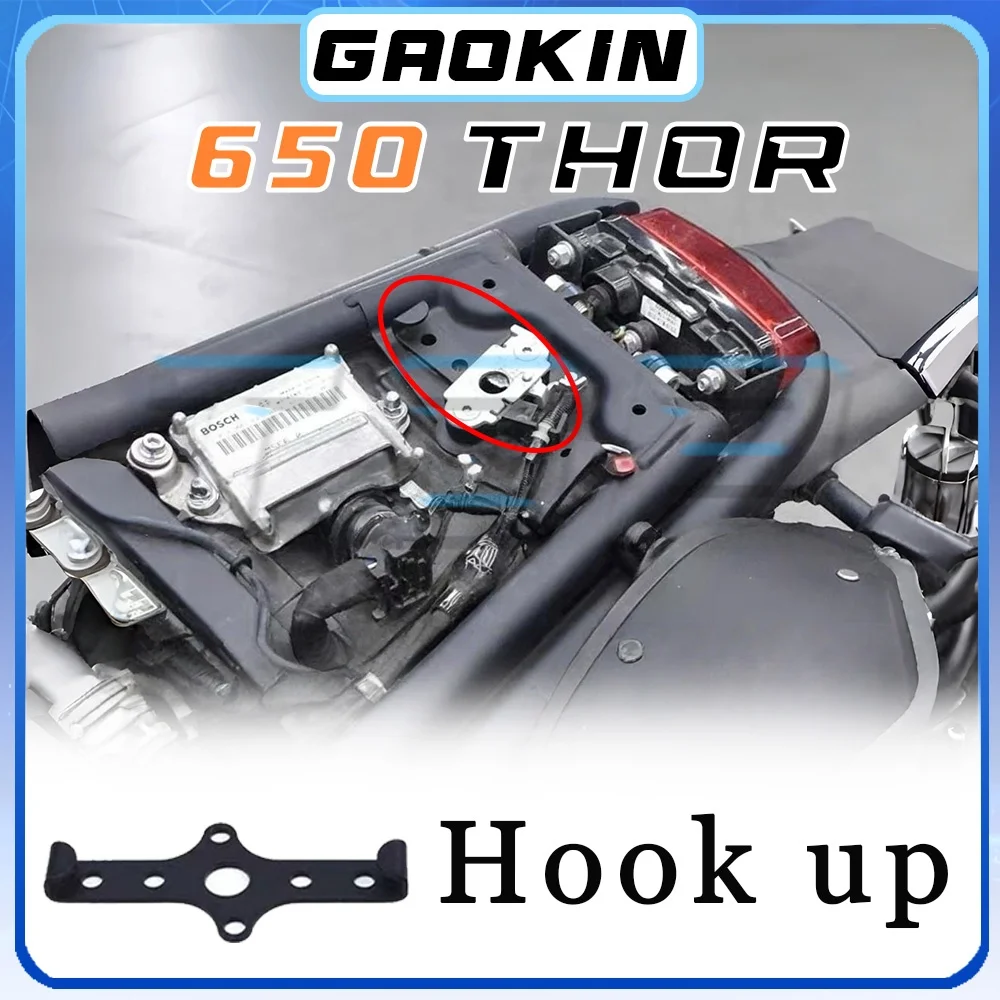 

Concealed helmet lock GAOKIN 650 THOR stainless steel anti-theft hook fixing accessory 650 thor thor 650 THOR 650 650thor