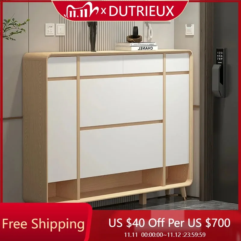 

Wooden Minimalist Shoe Cabinets Locker Display Garden Entryway Interior Shoe Cabinets Designer Hallway Muebles Trendy Furniture