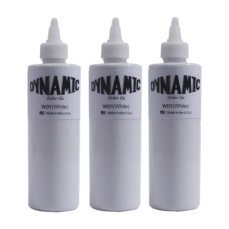 1PCS WD-1 White Tattoo Ink Permanent Makeup Tattoo Artistic Body Paint Pigment Supply White Tattoo Ink