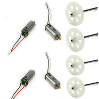 JJRC H16 YiZhan Tarantula X6 IOC RC Quadcopter Spare Parts 4pcs main motor+4pcs big gear