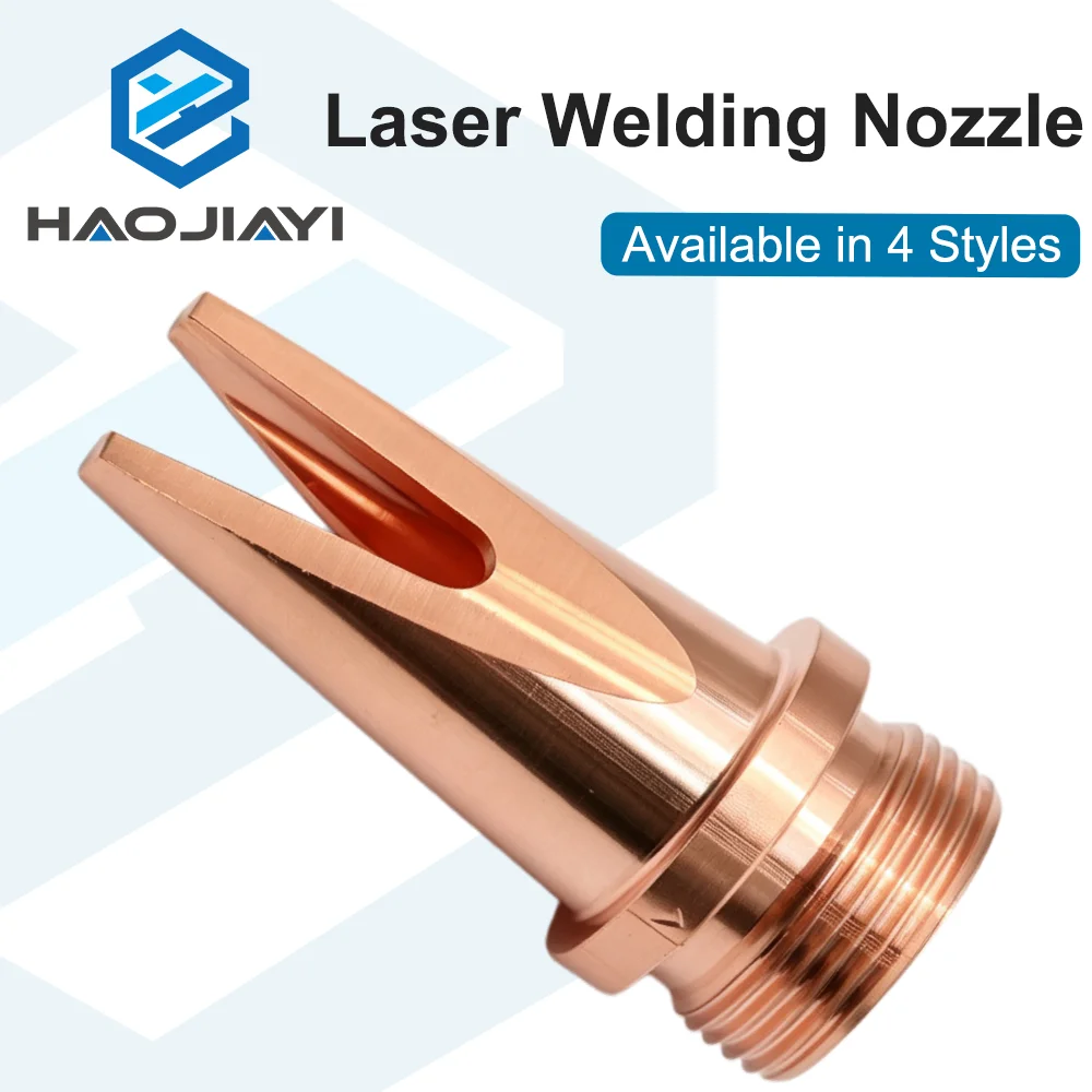 4 Styles Handheld Laser Welding Nozzle Copper Tip for Welding Torch Gun Consumable Replacement Parts