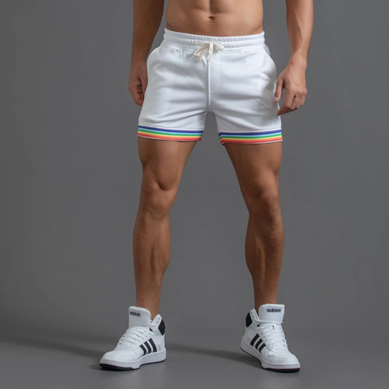 Summer Running Shorts Men Cotton Casual Sport Jogging Shorts Fashion Male Short Pants