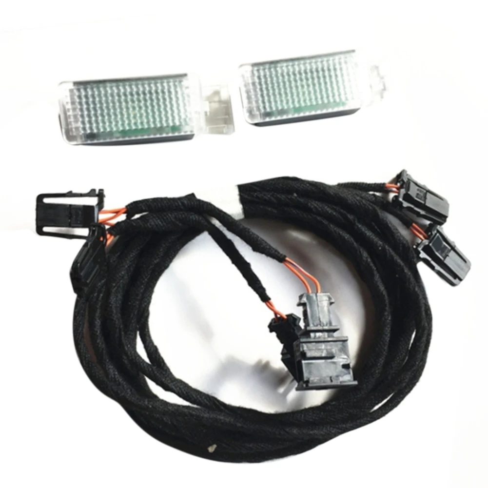 LED Footwell Light Cable, cablagem para Passat B7 B8 CC Golf 7 MK7 7.5 Jetta Tiguan MK2 5GG947409