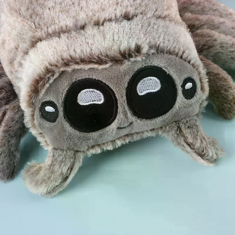 Black And White Spider Plush Toy Small Spider Doll Simulation Spider Plush Animal Toy Children Perfect Gift Spider Enthusiasts