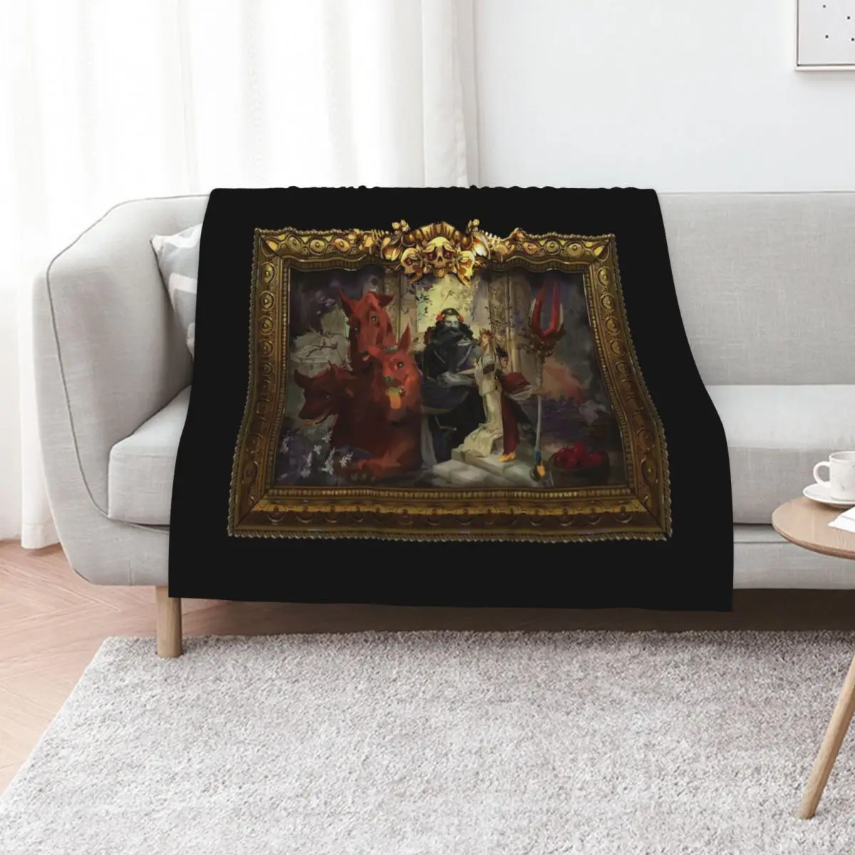 Hades game ,painting Throw Blanket cosplay anime Decorative Beds Plush for babies Travel Blankets For Baby Blankets