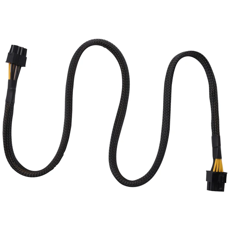Classic-CPU 8 Pin Male To CPU 8(4+4) Pin Male,EPS-12V Motherboard Power Adapter Cable For EVGA Modular Power Supply 32 Inches