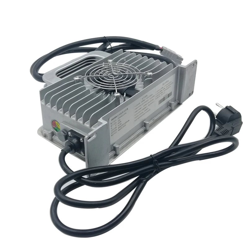 Aluminiowa ładowarka 54.75V 25A do 15S LiFePo4 LFP wodoodporna z obsługą ładowarki CC/CV Model 3.65V * 15 = 54.75V