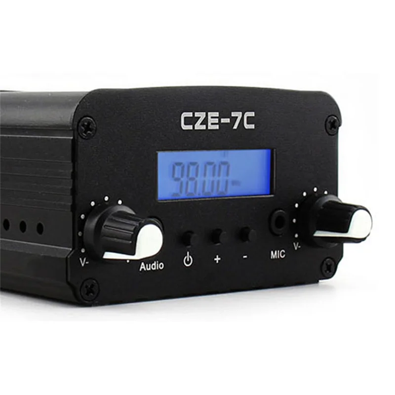 3CGRO-7W FM Transmitter Campus Drive-In Church Cinemas Wireless FM Broadcast Transmitter Stereo Radio Station US PLUG