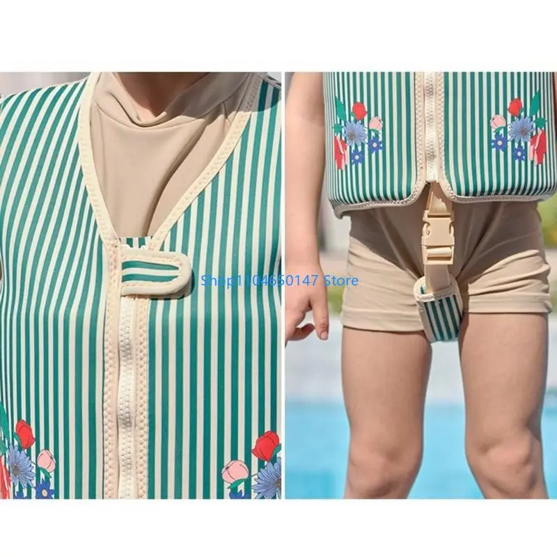 Kids Swim Vest Child Swimming Jackets Toddlers Floatie Swim Trainer Jackets Swimwears for Child Learn Swiming Training