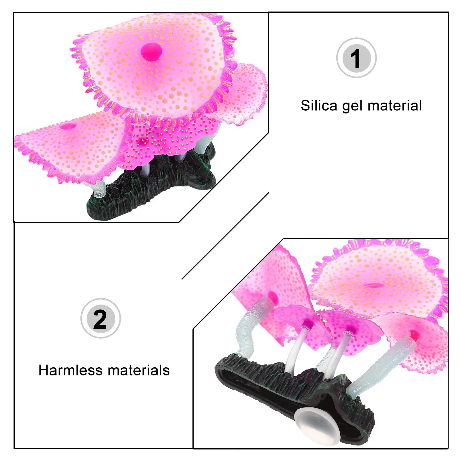 

Simulation Coral Aquarium Decor Fish Tank Decoration Artificial Aquatic Plants For Landscape Ornament Pets