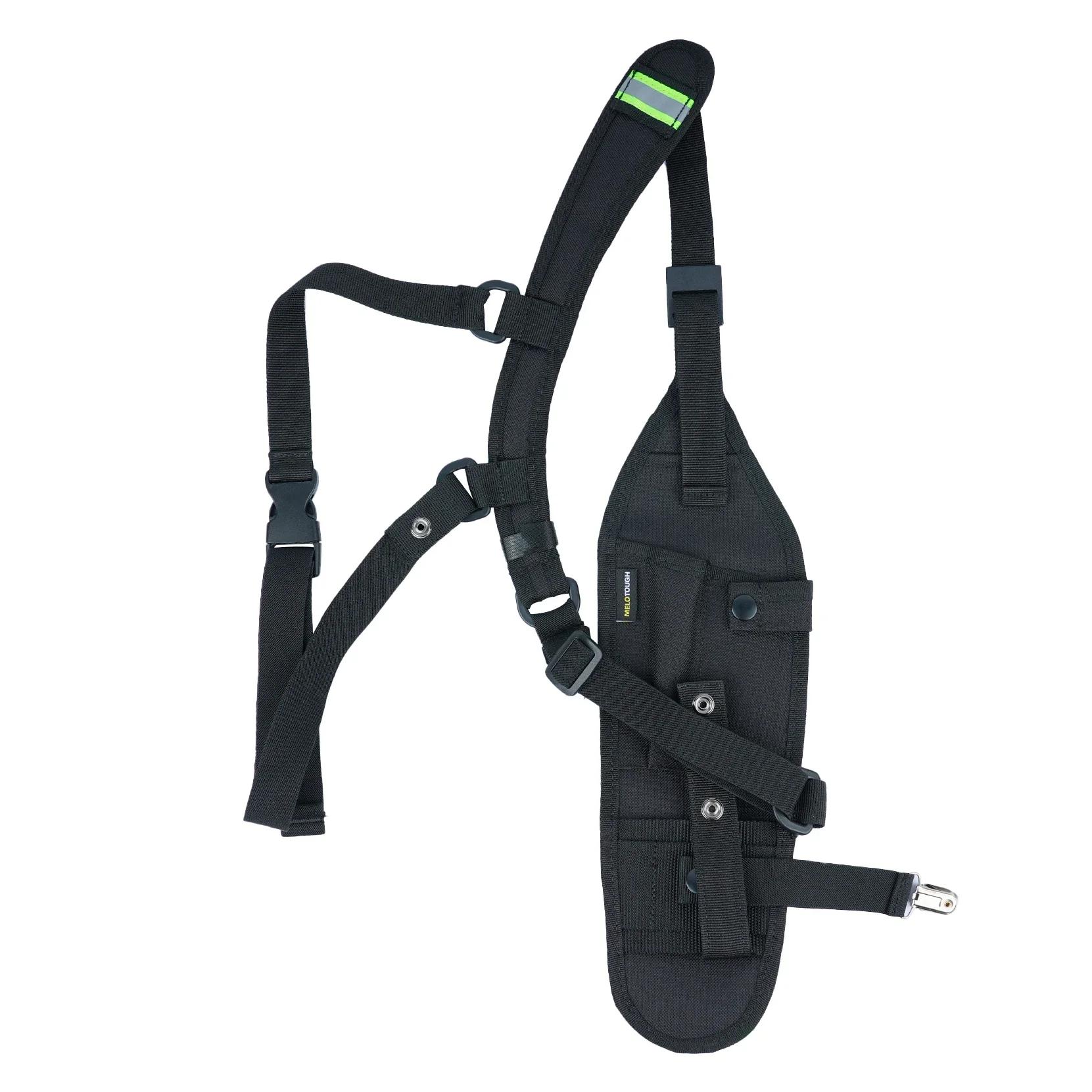 KUNN Universal Single Side Radio Shoulder Harness Holster,Two Way Walkie Talkie Holder for Motorola,Baofeng