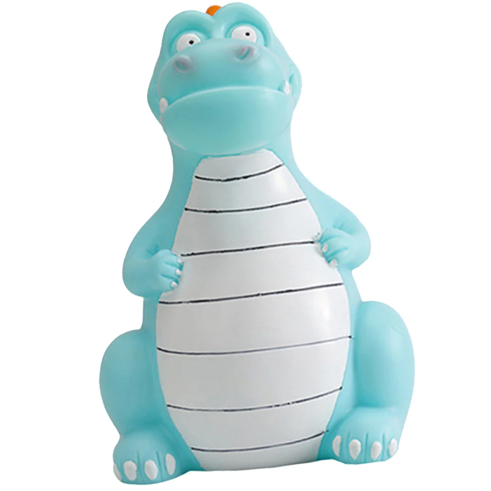 الكرتون ديناصور أصبع البنك الاطفال عملة المال وعاء الزخرفية ديناصور شكل عملة الحاويات رائعتين توفير البنك سطح المكتب ديكور #6