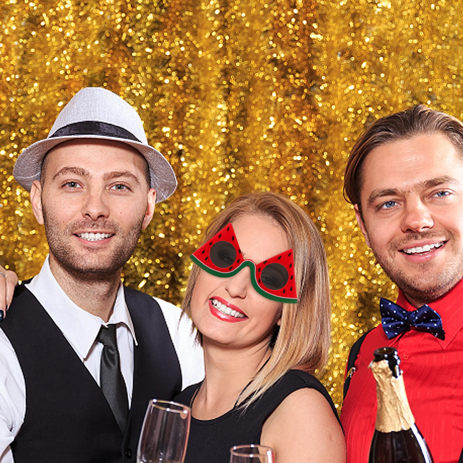 

Funny Watermelon Sunglasses Party Glasses Hawaii Photo Props Summer Beach Party Accessories Adults Kids Cute Watermelon Glasses