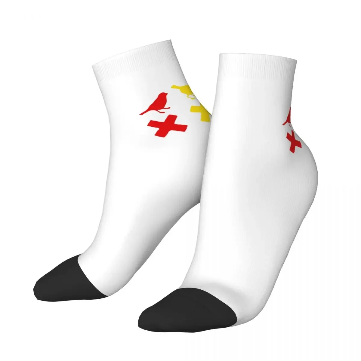 Cool Amsterdam Ajax Socks Men Women Warm 3D Printing 3 Little Birds Football Sports Socks