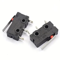 5pcs  Micro Roller Lever Arm Open Close Limit Switch KW12-3 PCB Microswitch