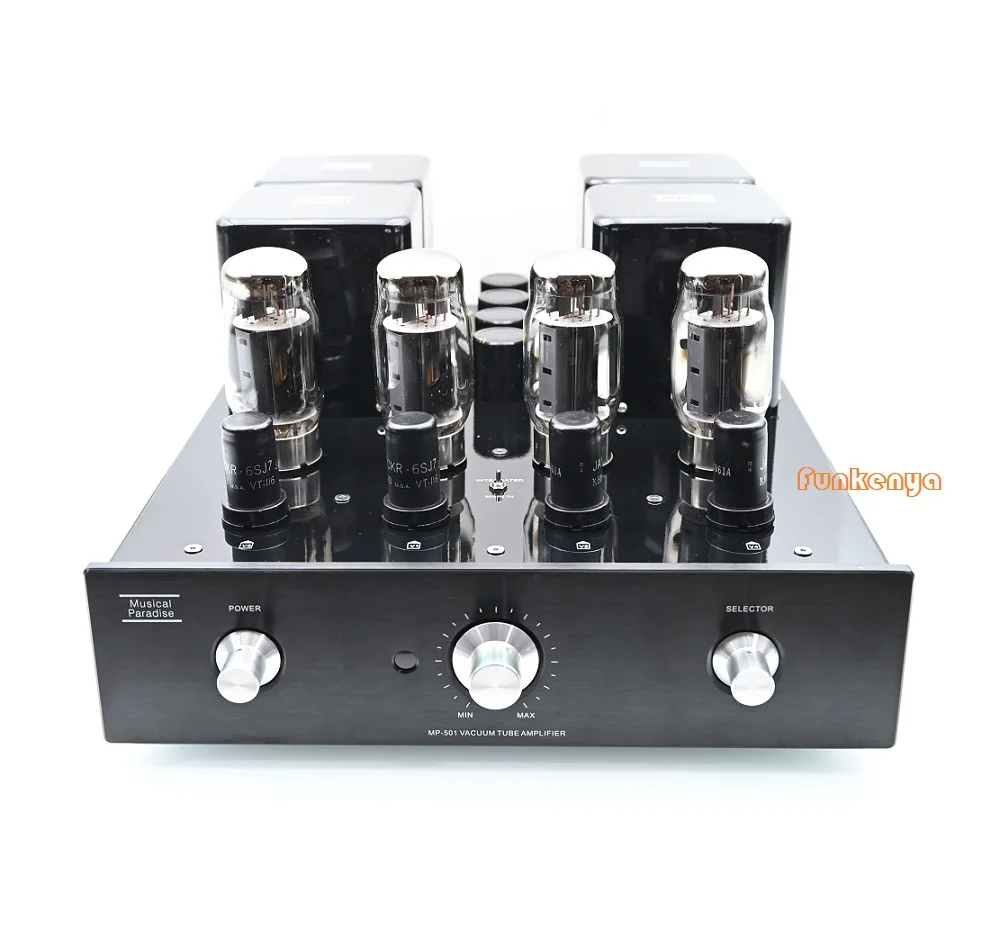 Single Ended Class A Tube Amplifier 55Wx2 Remote Control Hifi KT120 KT150 MP-501