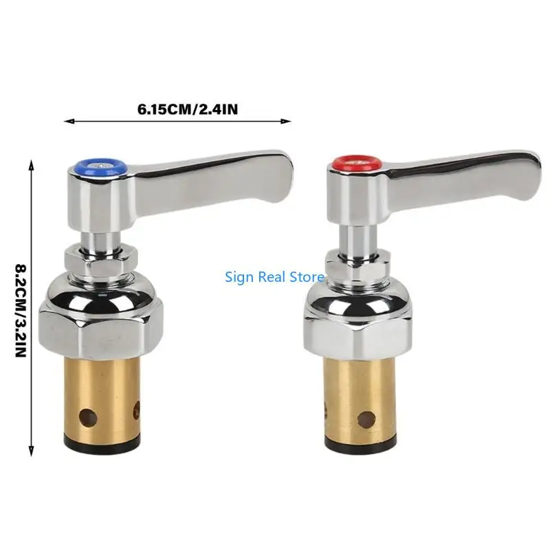 Stable Cold Water Faucet Valves Replacement with Handle Stem Assembly Replaces 41XB