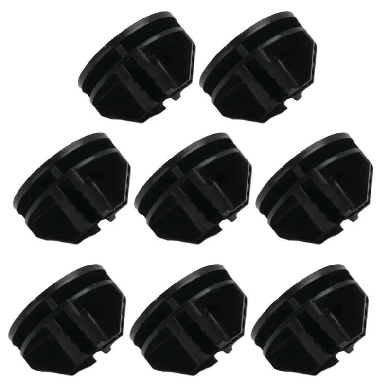 ABJI-Wire Square Plastic Connectors For Modular Organizer Closet And Wire Grid Square Storage Shelving Unit, Set Of 8