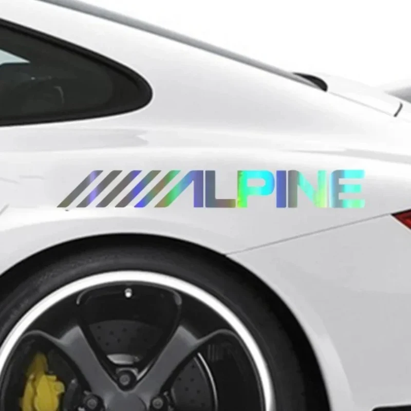 شخصية جبال الألب شعار سيارة ملصق ضبط الكمبيوتر المحمول جذع ملصق حائط من الفينيل غطاء الخدوش مقاوم للماء PVC بالجملة