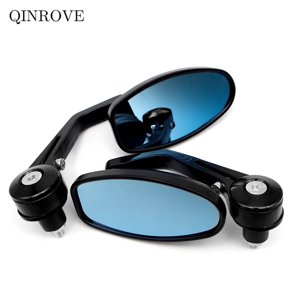 22mm Motorcycle Handlebar End Rearview Mirror Aluminum Universal Side Mirror For Ducati Monster 620 696 797 821 Scrambler Diavel