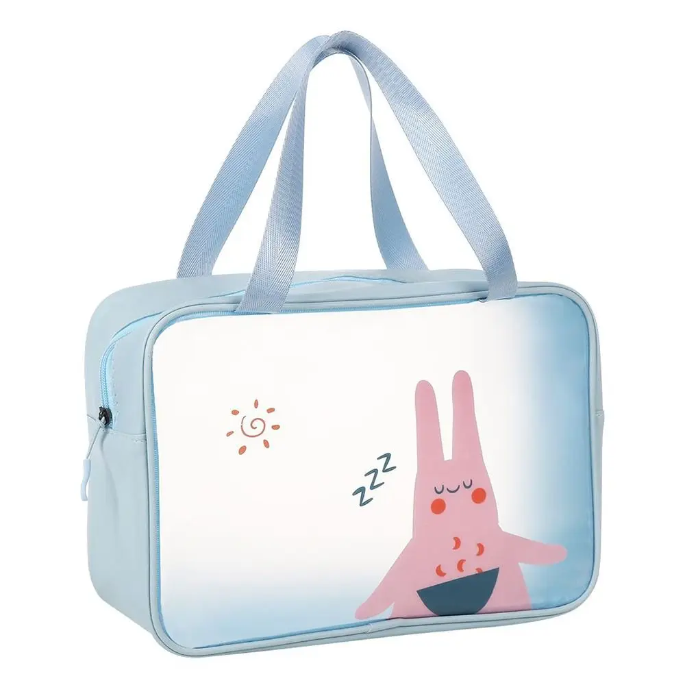 

PVC Large-Capacity Waterproof Cartoon Cosmetic Bag Women Storage Bag Toiletry Organizer Makeup Bag