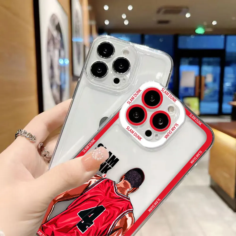 Funda de teléfono con foto personalizada de baloncesto Slam Dunk para VIVO S1 V20 V21 V21E V23 V23E V25 V27 V27E V29E V30E V30 V40 V50 Y02 Y03