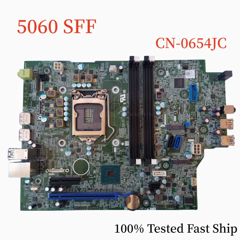 

CN-0654JC For Dell Optiplex 5060 SFF Motherboard 0654JC 654JC LGA1151 DDR4 Mainboard 100% Tested Fast Ship