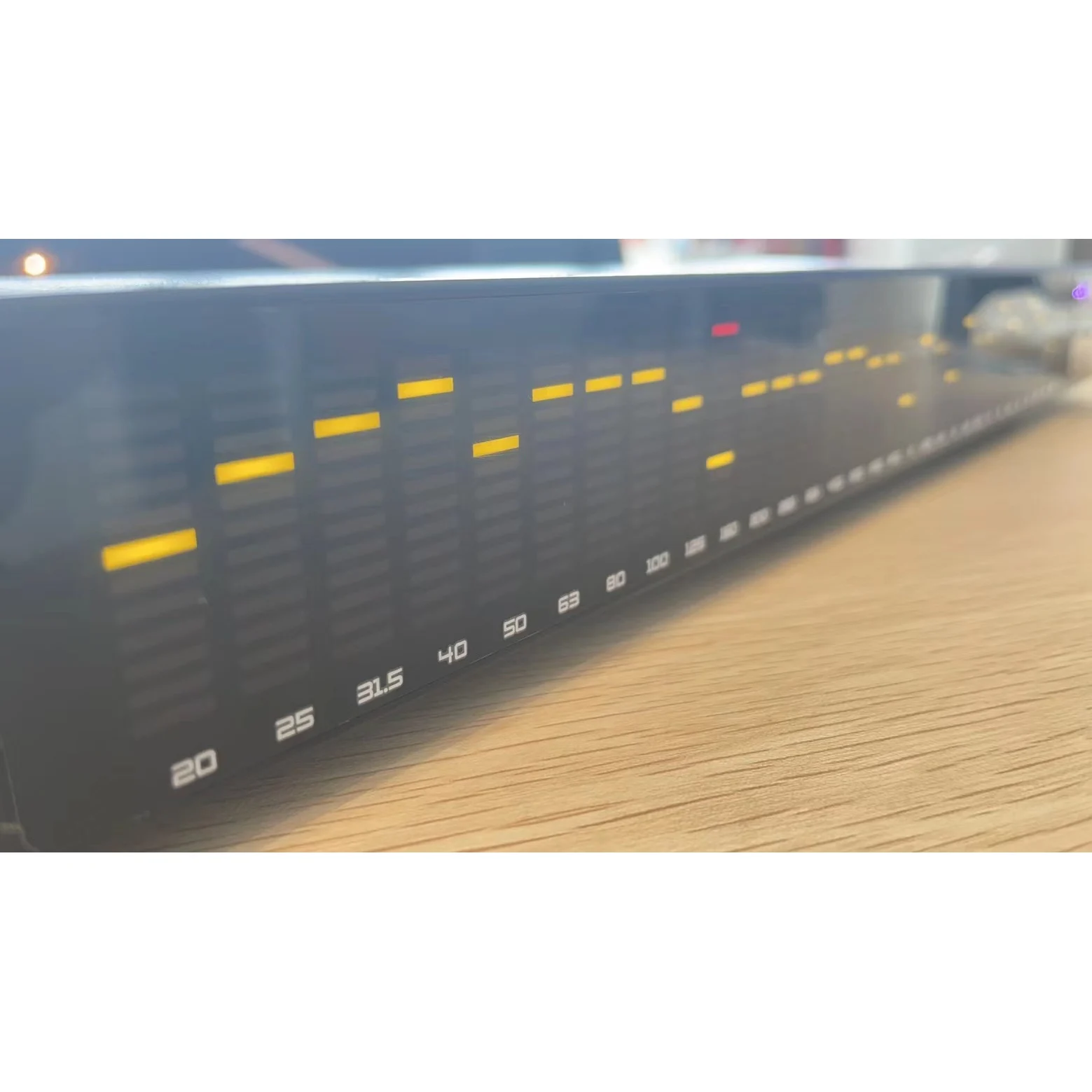 BDS GEQ-31 Mono Digital Spectrum Analyzer LED Display Equalizador Audio Spectrum Indicator Amplifier Level indicator VU Meter