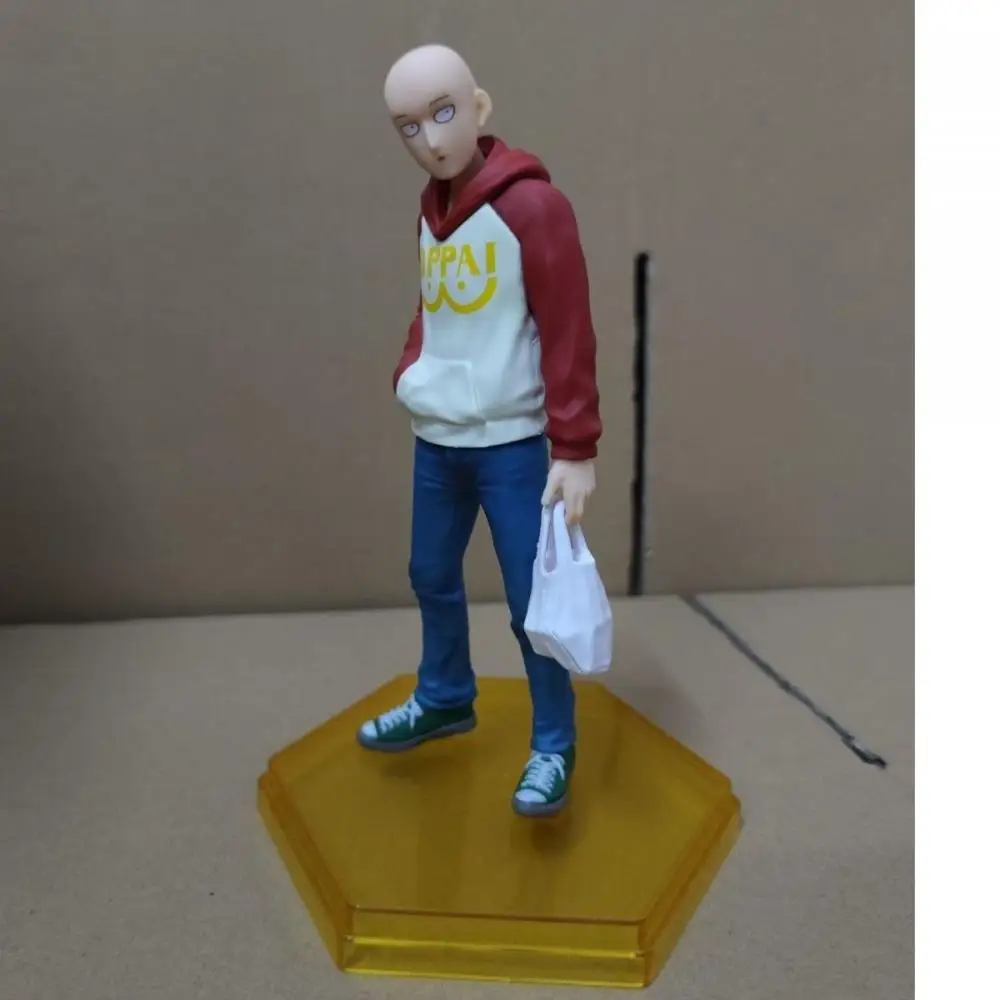 ONE PUNCH-MAN anime figure Saitama Casual Wear buy groceries action figure pvc Gk model statue Collection Toys for kids gifts