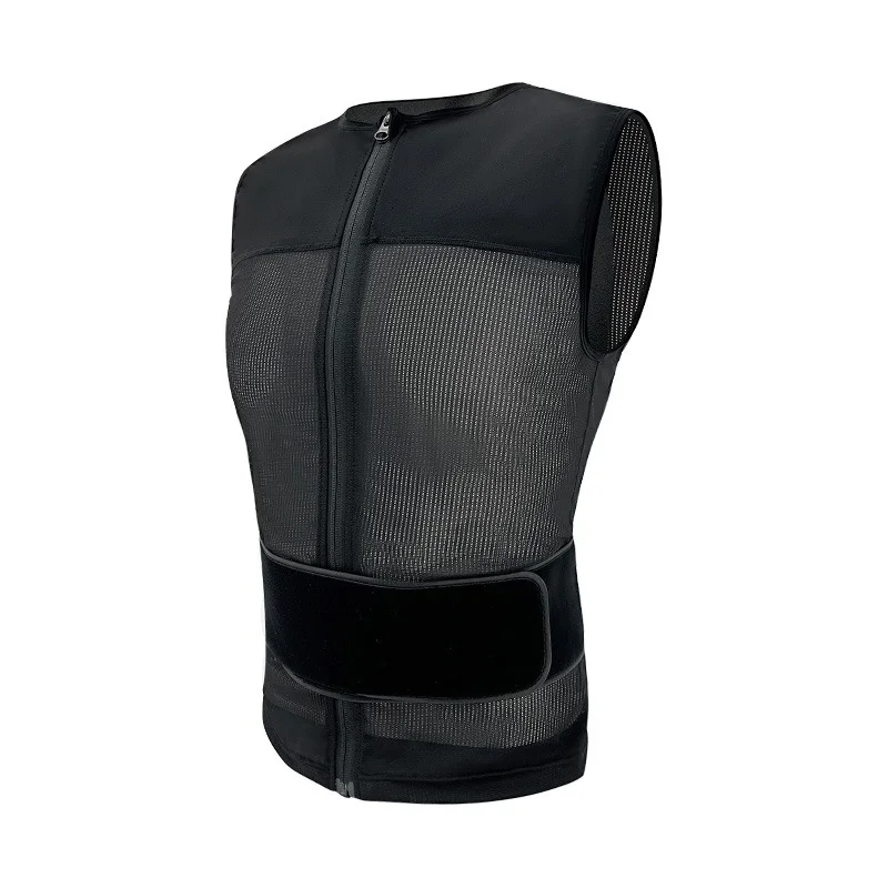 Winter Breathable Spandex Shock Absorbing Protective Vest for Skiing Cycling & Snow Sports-Unisex Back Waist Armor Gear