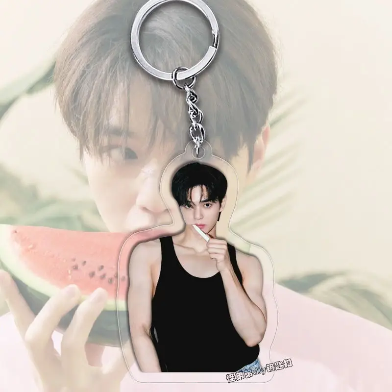 Song Kang Anime KeyJOKorean Idol Key for Women, Creative Charms, Py Figure, Acrylique Keyring Pendant Gift, Fashion Men